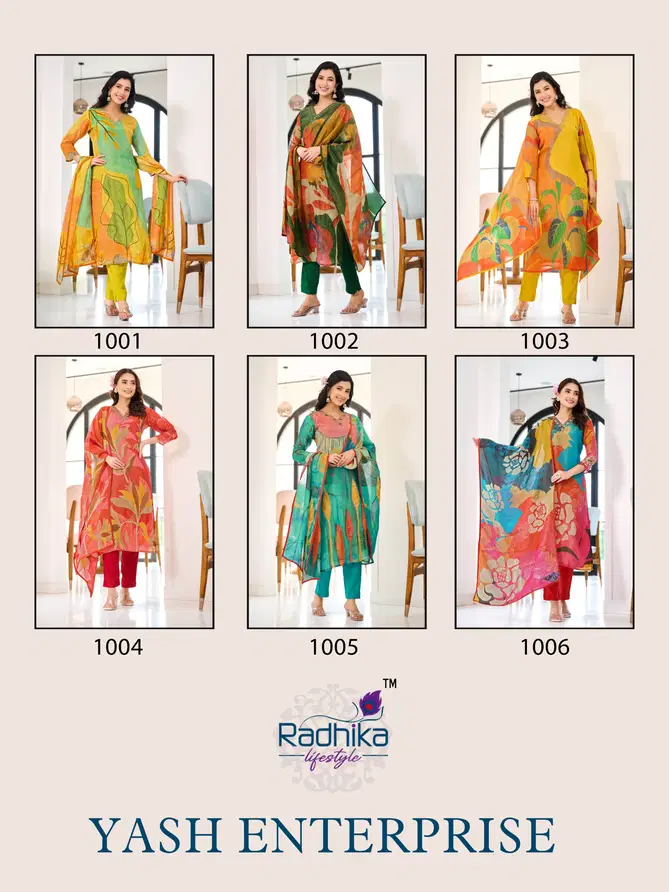 Womaniya Vol 1 By Radhika Schimmer Digital Printed Kurti With Bottom Dupatta Wholesale Online